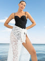 AquaLace™ Quick-Dry Floral Pareo