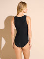 DaySculpt™ Sleeveless Square Neck Snapped Top