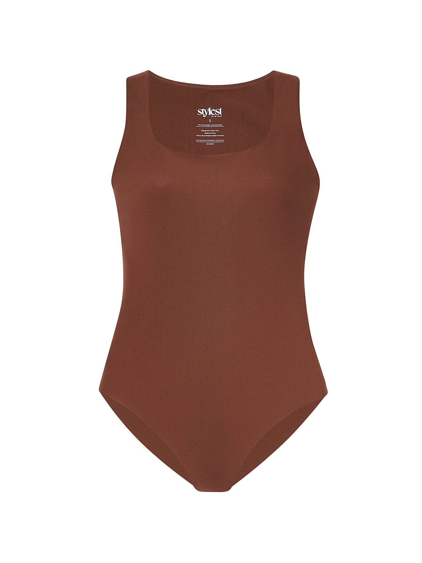 DaySculpt™ Sleeveless Square Neck Snapped Top