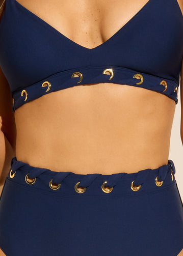 DreamLift™ Push-Up Grommet Bikini Top