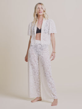 AquaLace™ Quick-Dry Floral Top
