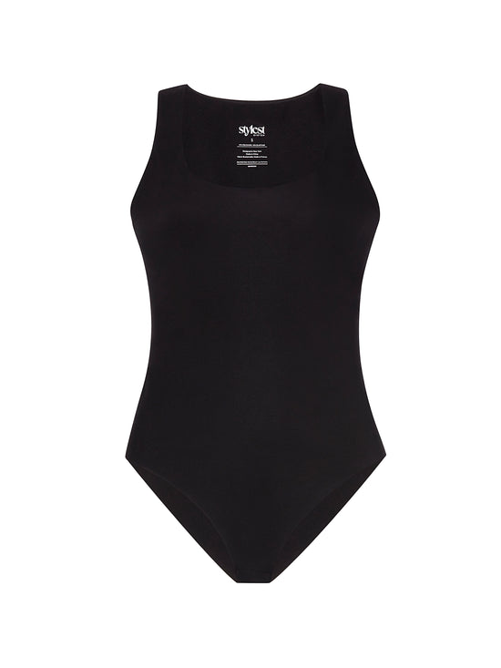 DaySculpt™ Sleeveless Square Neck Snapped Top
