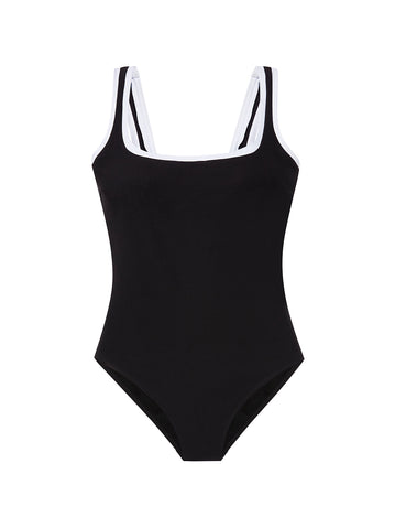 DreamSculpt® Piped Square Neck Tank