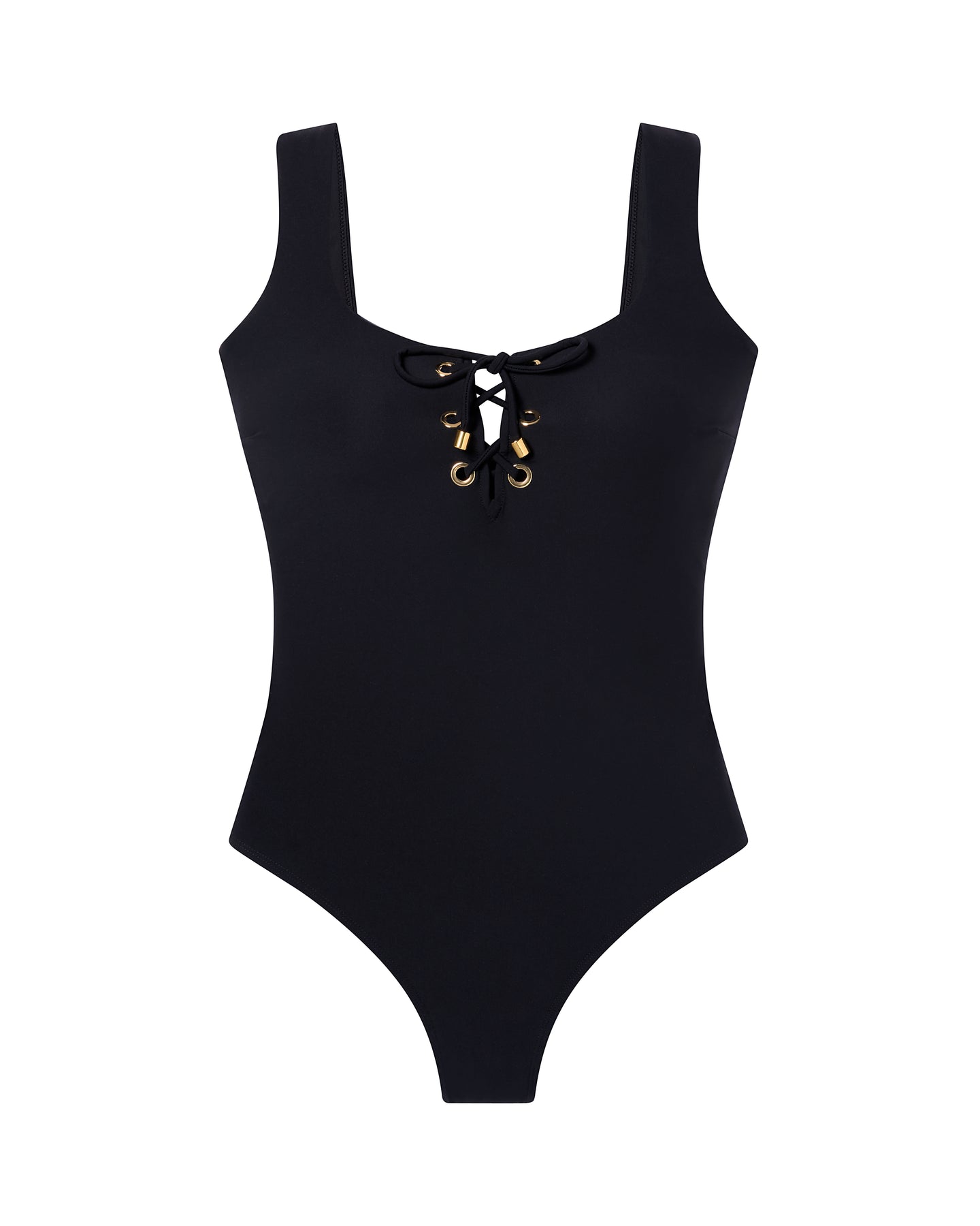 DreamSculpt® Lace-Up Square Neck Tank