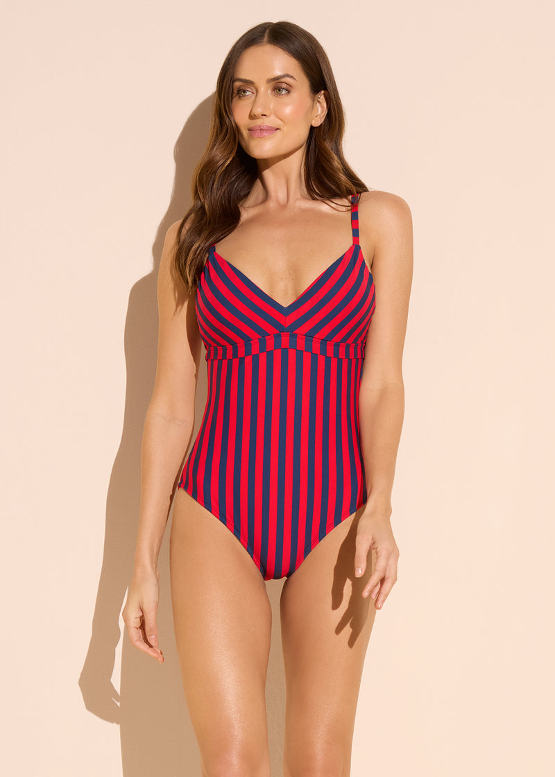Estelle | Women's Tummy Control High Waist Printed Bikini Set main image 0