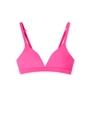 pink push-up bikini top unworn